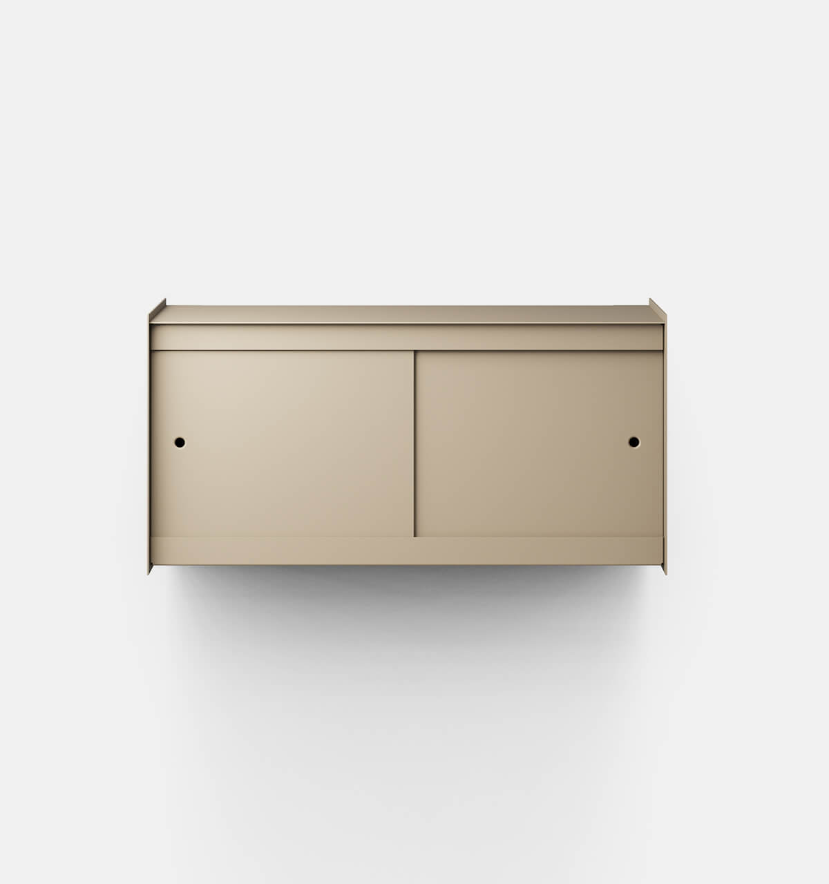Plié Wall Unit 2 Doors Beige / 90 cm / 35 in