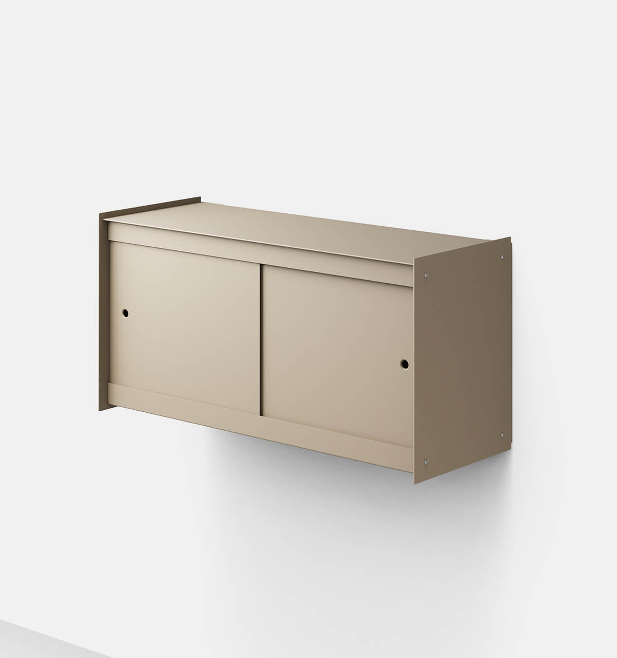 Plié Wall Unit 2 Doors Beige / 90 cm / 35 in