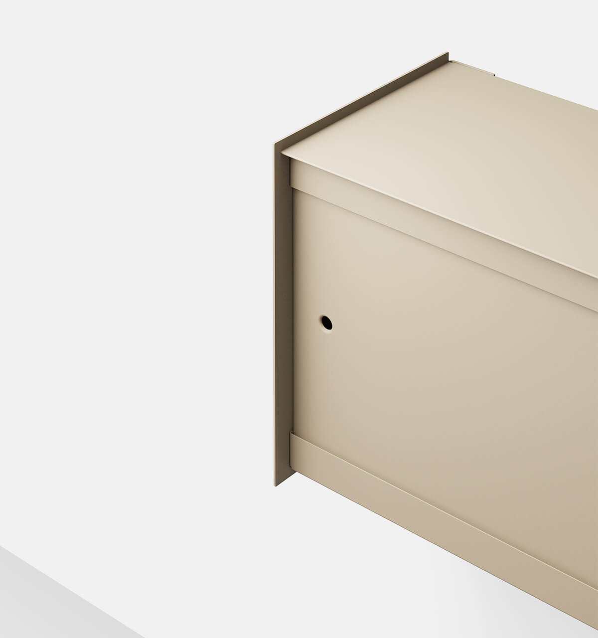 Plié Wall Unit 2 Doors Beige / 90 cm / 35 in