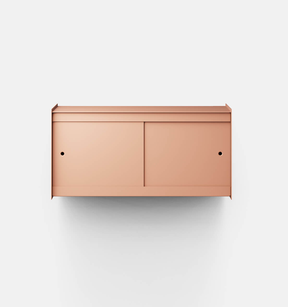 Plié Wall Unit 2 Doors Coral / 90 cm / 35 in