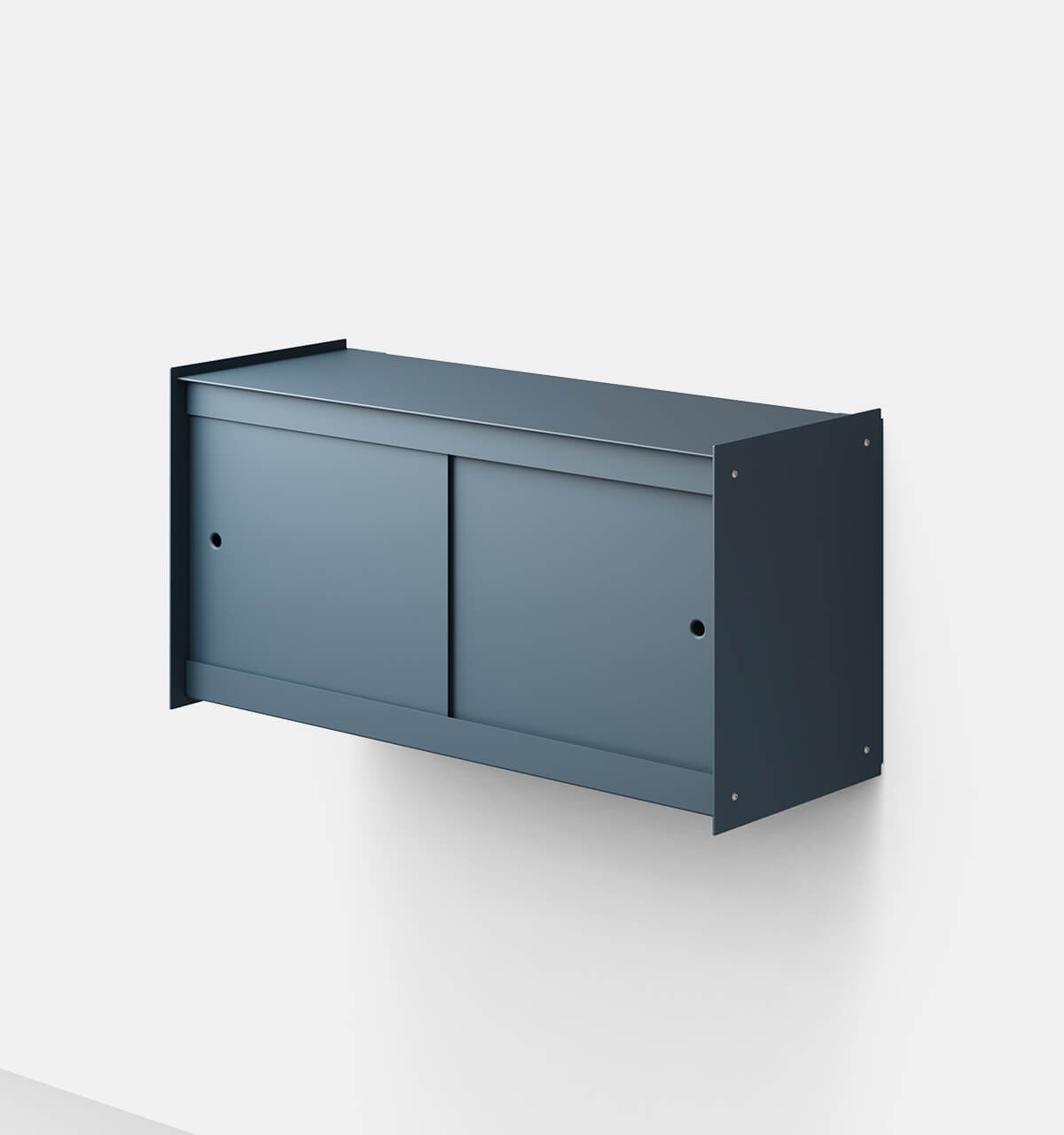 Plié Wall Unit 2 Doors Midnight Blue / 90 cm / 35 in