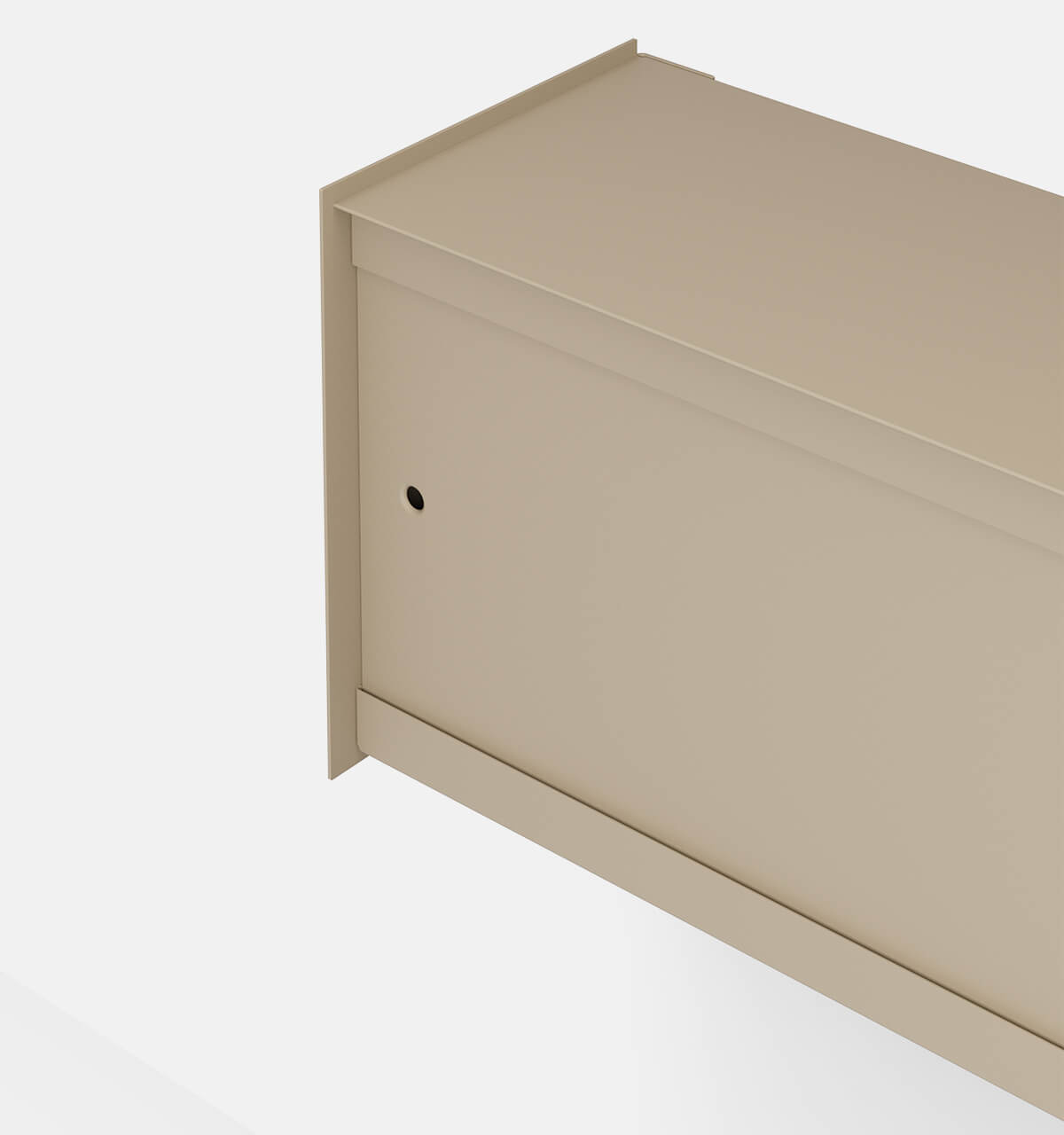 Plié Wall Unit 2 Doors Beige / 120 cm / 47 in