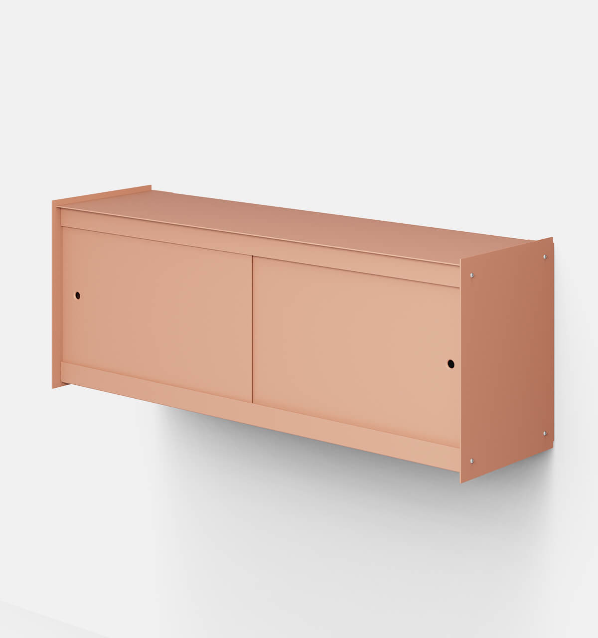 Plié Wall Unit 2 Doors Coral / 120 cm / 47 in