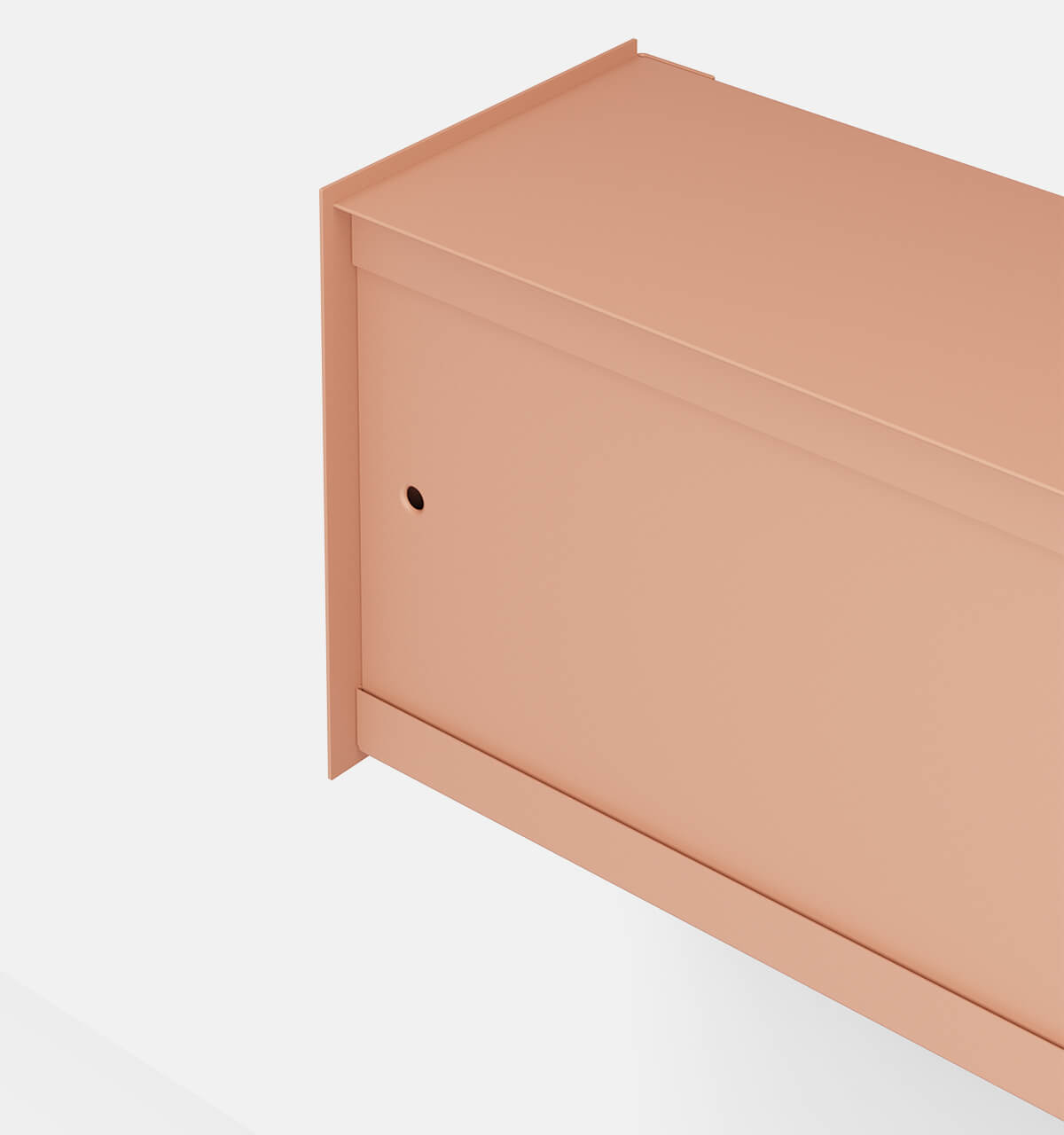 Plié Wall Unit 2 Doors Coral / 120 cm / 47 in