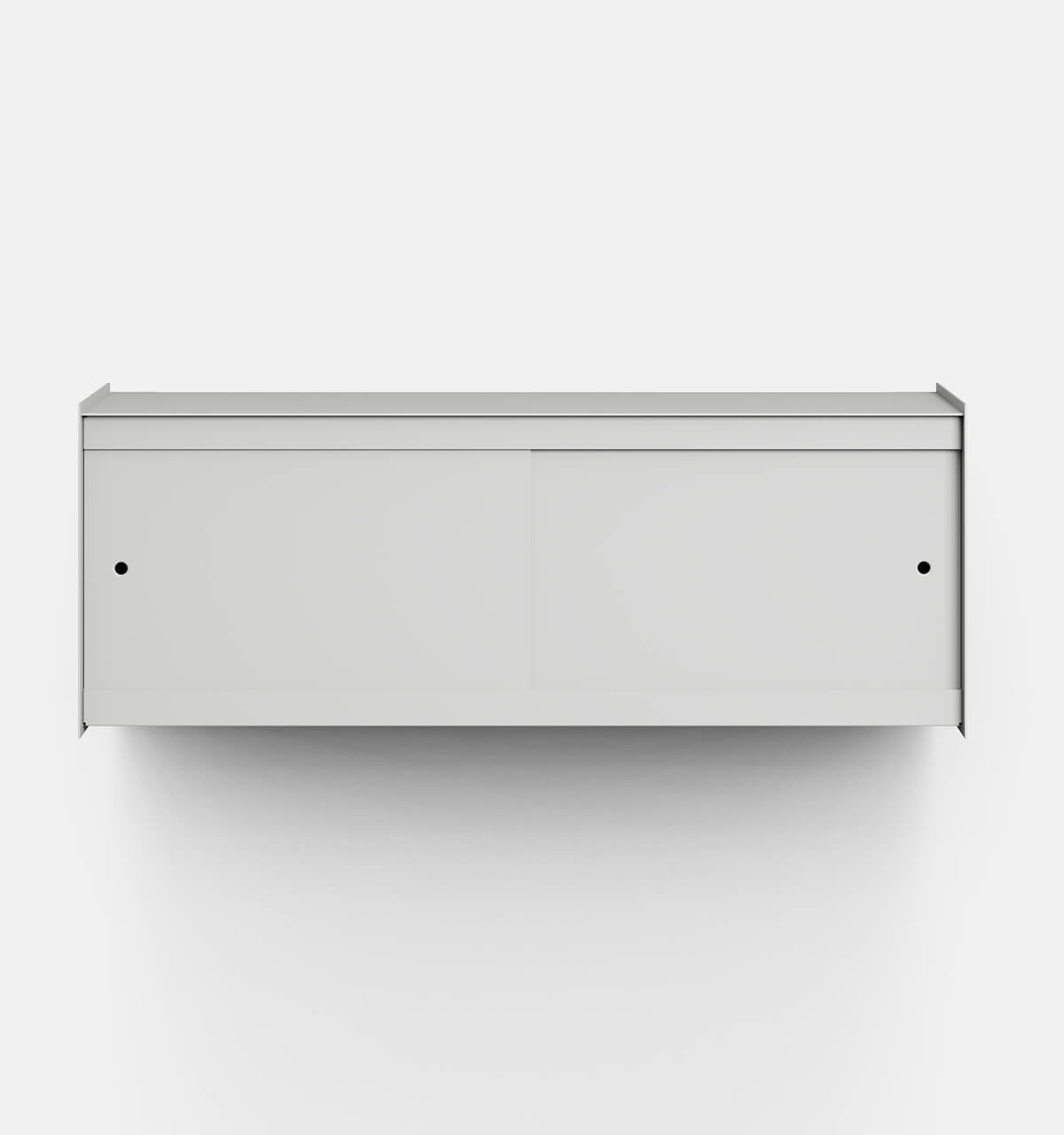 Plié Wall Unit 2 Doors Light Grey / 120 cm / 47 in