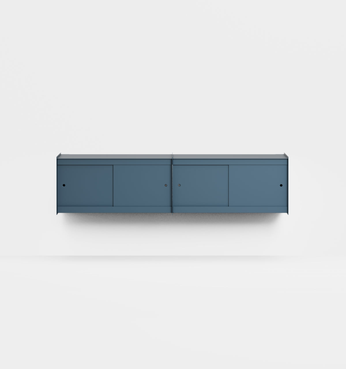 Plié Wall Unit Extension 4 Doors 180 cm / 71 in / Midnight Blue