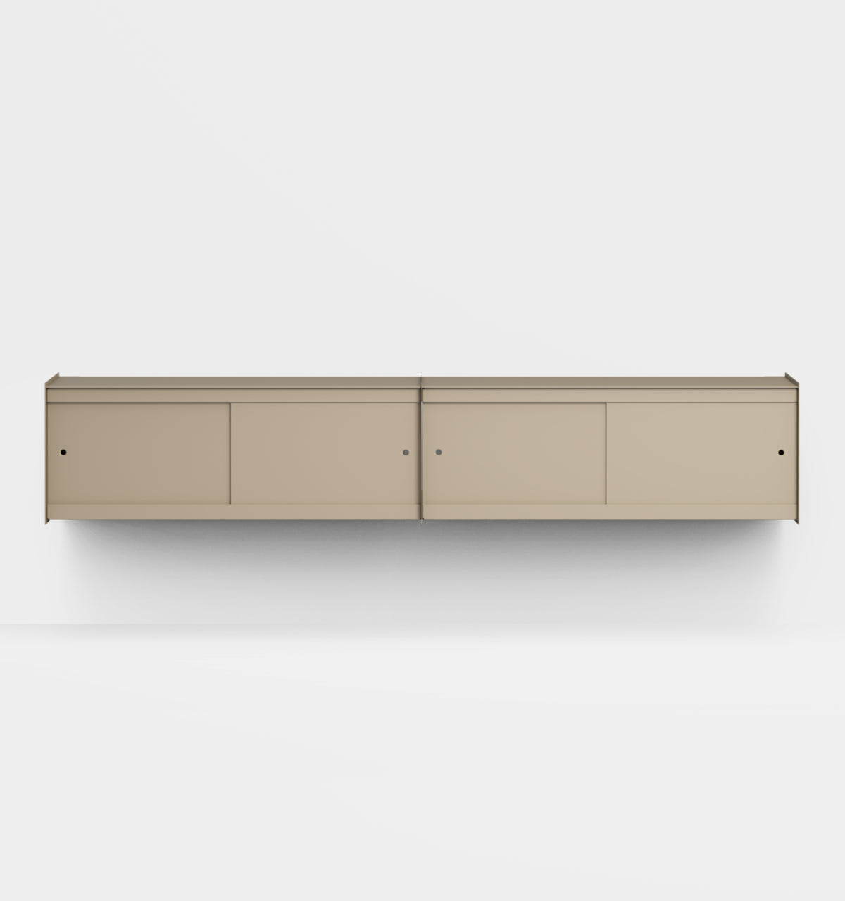 Plié Wall Unit Extension 4 Doors 240 cm / 94 in / Beige