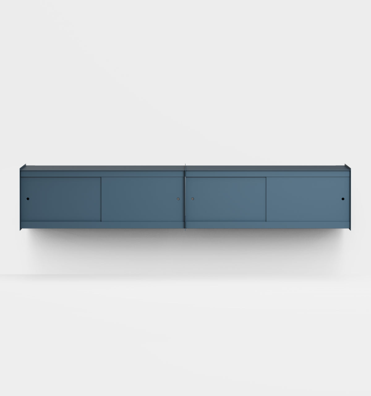 Plié Wall Unit Extension 4 Doors 240 cm / 94 in / Midnight Blue