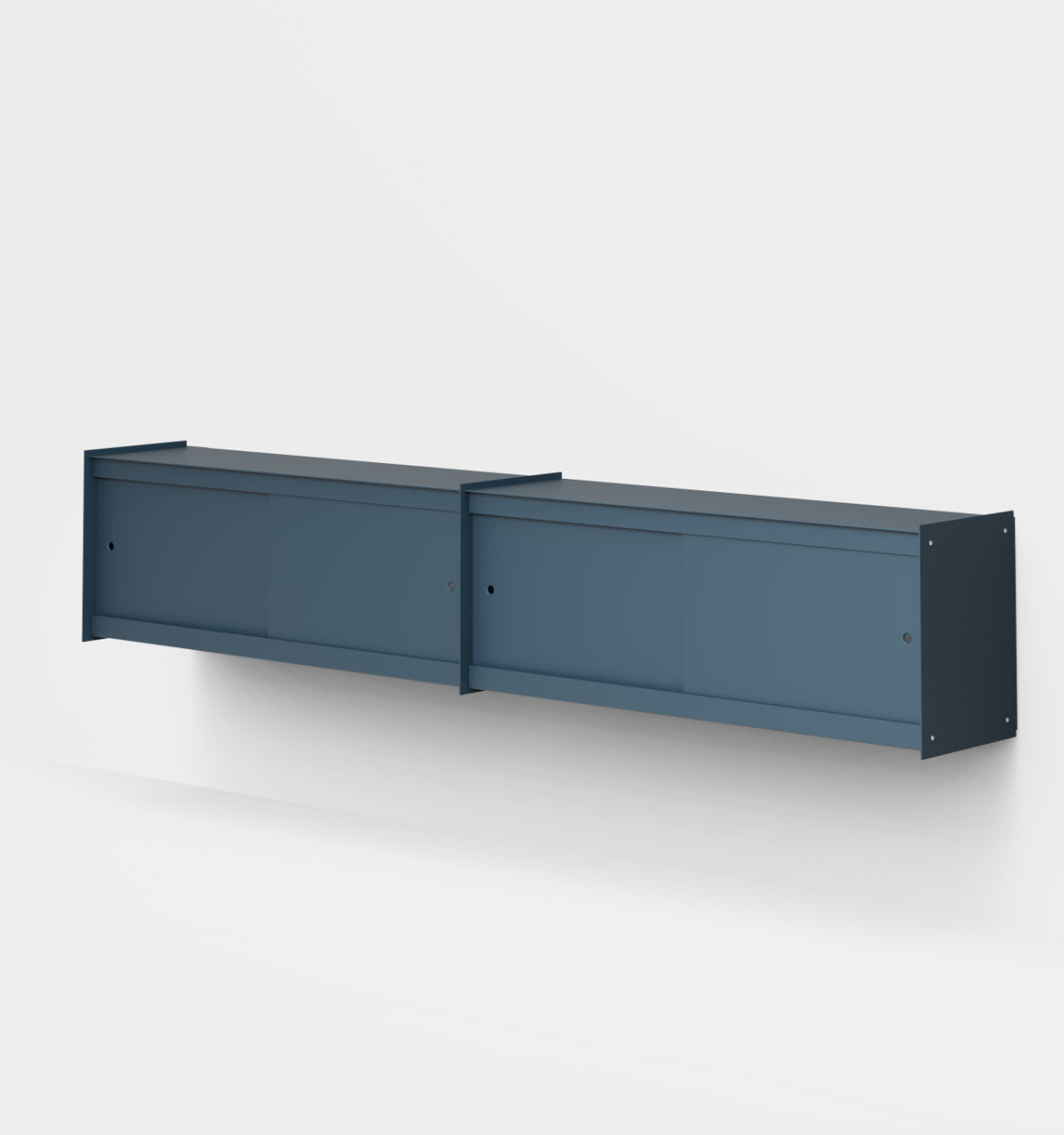 Plié Wall Unit Extension 4 Doors 240 cm / 94 in / Midnight Blue